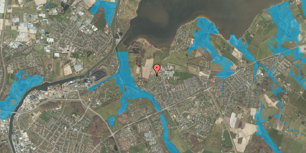 Oversvømmelsesrisiko fra vandløb på Krogsløkkeparken 60, 5240 Odense NØ