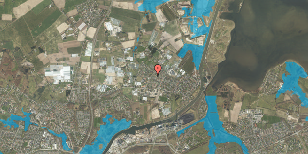 Oversvømmelsesrisiko fra vandløb på Krægevænget 19, 5270 Odense N