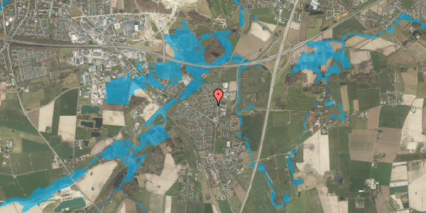 Oversvømmelsesrisiko fra vandløb på Kærnehøjvej 15, 5260 Odense S