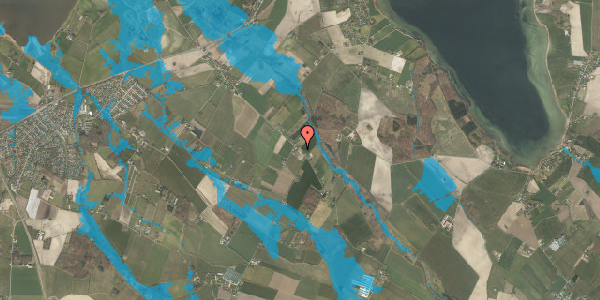Oversvømmelsesrisiko fra vandløb på Lerhusene 18, 5330 Munkebo