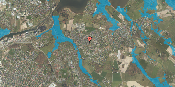 Oversvømmelsesrisiko fra vandløb på Lundemosevej 39, 5240 Odense NØ