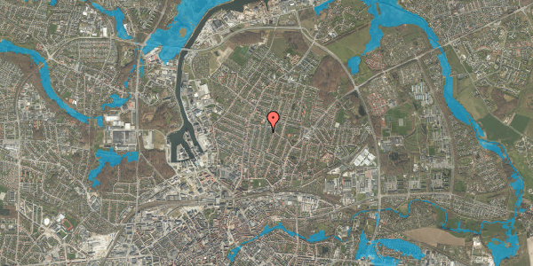 Oversvømmelsesrisiko fra vandløb på Marienlystvej 35, 5000 Odense C