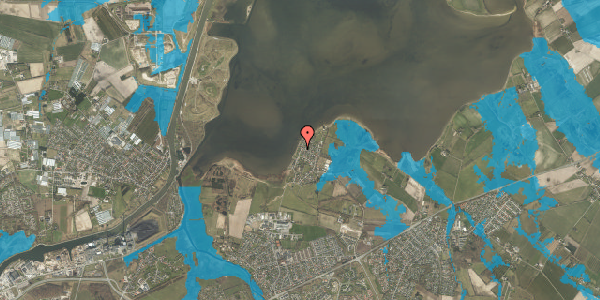 Oversvømmelsesrisiko fra vandløb på Muslingevej 38, 5240 Odense NØ