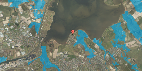 Oversvømmelsesrisiko fra vandløb på Muslingevej 45, 5240 Odense NØ