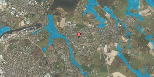 Oversvømmelsesrisiko fra vandløb på Pilegårdvænget 4, 5240 Odense NØ