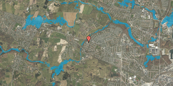 Oversvømmelsesrisiko fra vandløb på Rydsåvej 66B, st. 6, 5210 Odense NV