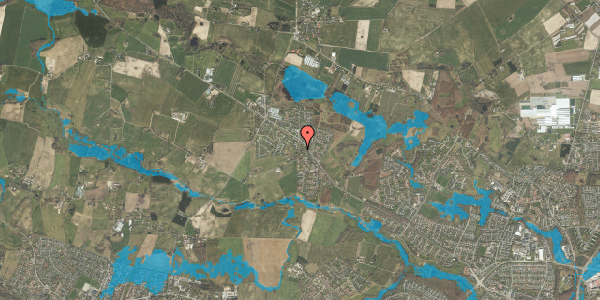 Oversvømmelsesrisiko fra vandløb på Sandgravvej 8, 5270 Odense N