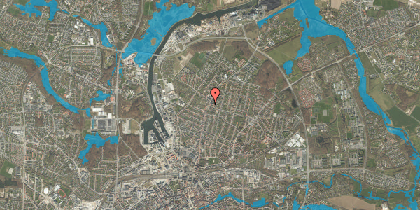 Oversvømmelsesrisiko fra vandløb på Skibhusvej 171, 3. tv, 5000 Odense C