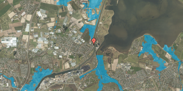 Oversvømmelsesrisiko fra vandløb på Skippervej 35, 5270 Odense N