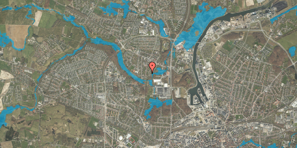 Oversvømmelsesrisiko fra vandløb på Skjoldborgsvej 39, 5270 Odense N