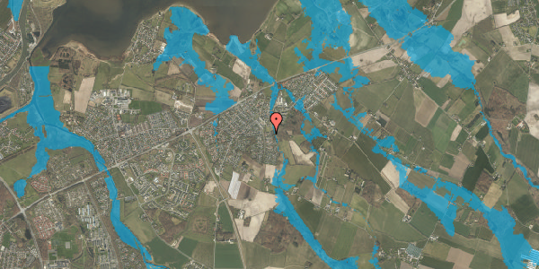 Oversvømmelsesrisiko fra vandløb på Skovhaven 98, 5320 Agedrup