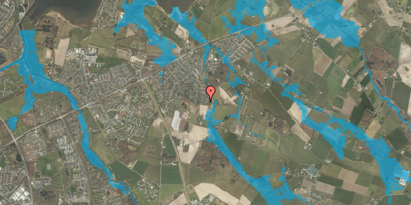 Oversvømmelsesrisiko fra vandløb på Skovhaven 170, 5320 Agedrup