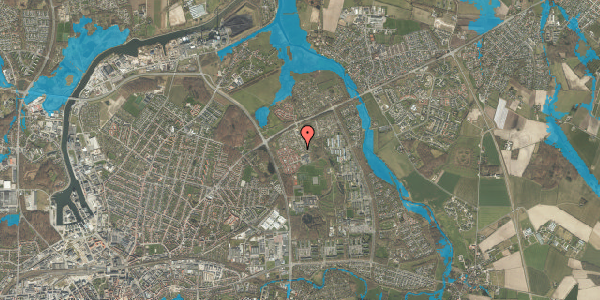 Oversvømmelsesrisiko fra vandløb på Slåenhaven 275, 5240 Odense NØ