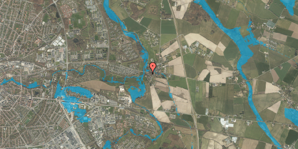Oversvømmelsesrisiko fra vandløb på Snedkerstræde 5, 5240 Odense NØ