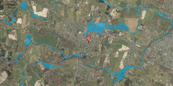 Oversvømmelsesrisiko fra vandløb på Spurvevej 24, 5210 Odense NV