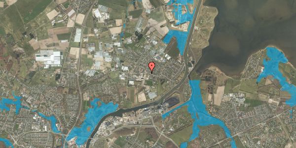 Oversvømmelsesrisiko fra vandløb på Stigevej 239, 5270 Odense N