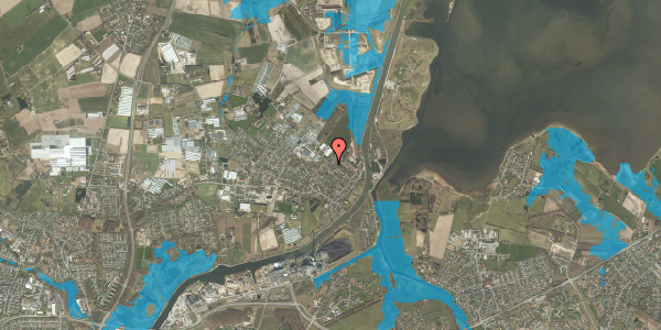 Oversvømmelsesrisiko fra vandløb på Strandholtvej 31, 5270 Odense N