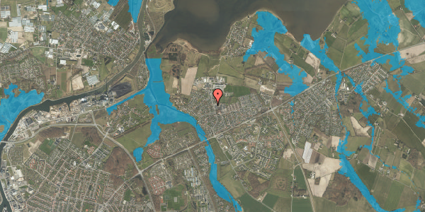 Oversvømmelsesrisiko fra vandløb på Strandvejen 38, 5240 Odense NØ