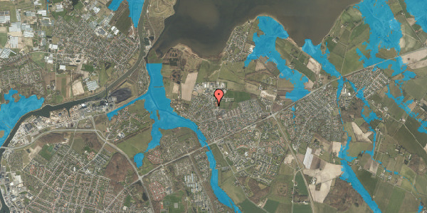 Oversvømmelsesrisiko fra vandløb på Strandvejen 45, 5240 Odense NØ