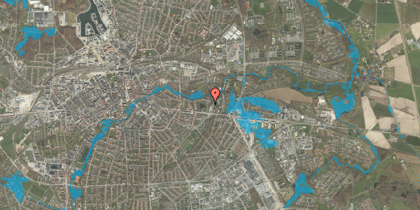 Oversvømmelsesrisiko fra vandløb på Svendsgade 15, 5000 Odense C