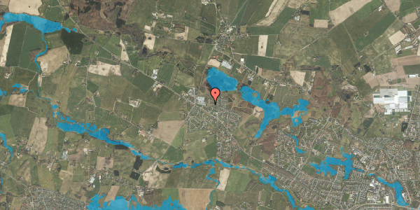Oversvømmelsesrisiko fra vandløb på Søballehøjen 12, 5270 Odense N