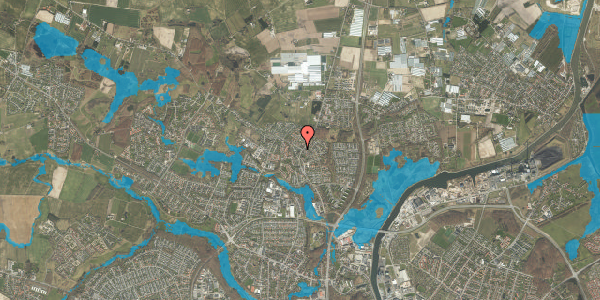 Oversvømmelsesrisiko fra vandløb på Søhusvej 2, 5270 Odense N