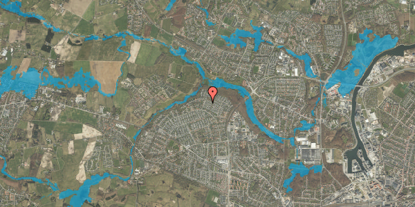 Oversvømmelsesrisiko fra vandløb på Ternevej 61, 5210 Odense NV