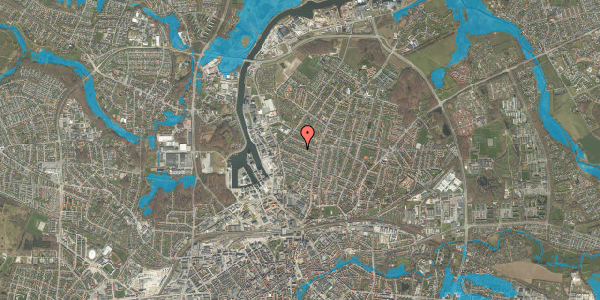 Oversvømmelsesrisiko fra vandløb på Thorkildsgade 30, 5000 Odense C