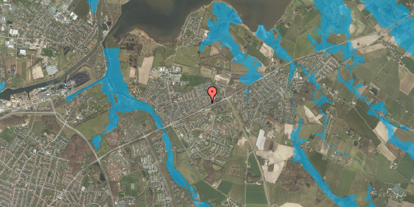 Oversvømmelsesrisiko fra vandløb på Tvedvænget 23, 5240 Odense NØ