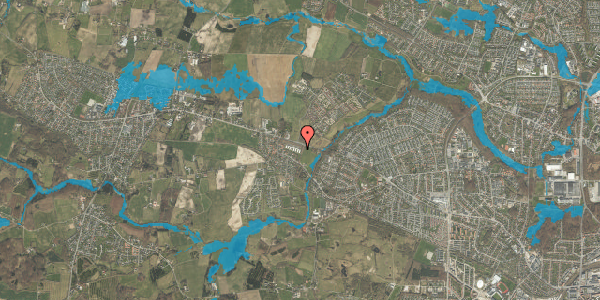 Oversvømmelsesrisiko fra vandløb på Tyrsbjergvej 4B, . 8, 5210 Odense NV