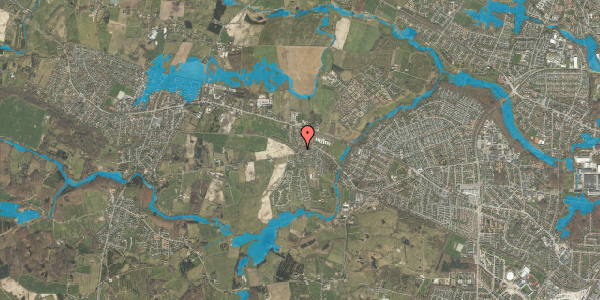 Oversvømmelsesrisiko fra vandløb på Vesterløkken 34, 5210 Odense NV