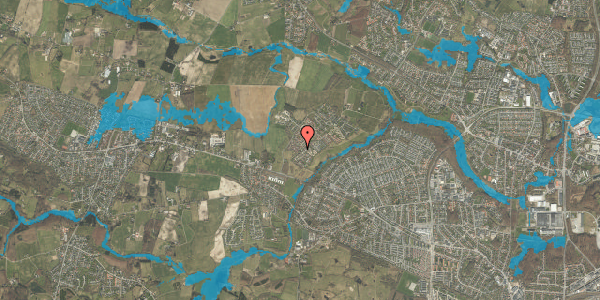 Oversvømmelsesrisiko fra vandløb på Villestoftehaven 49, st. tv, 5210 Odense NV