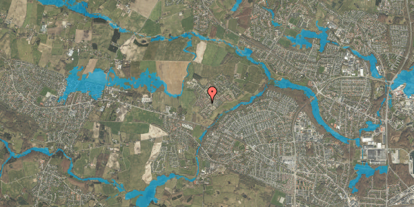 Oversvømmelsesrisiko fra vandløb på Villestoftehaven 88, 1. tv, 5210 Odense NV