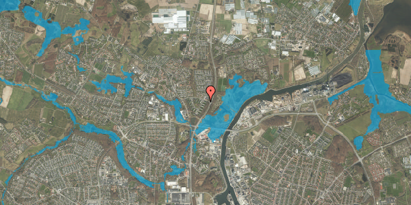 Oversvømmelsesrisiko fra vandløb på Æbleparken 14, 3. , 5270 Odense N