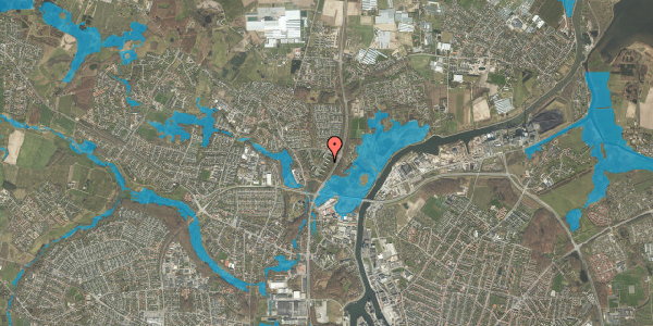 Oversvømmelsesrisiko fra vandløb på Æbleparken 40, 3. , 5270 Odense N