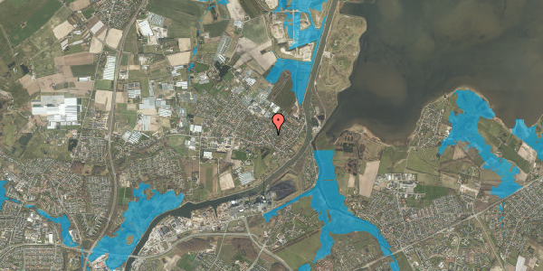 Oversvømmelsesrisiko fra vandløb på Ædelgranvænget 25, 5270 Odense N