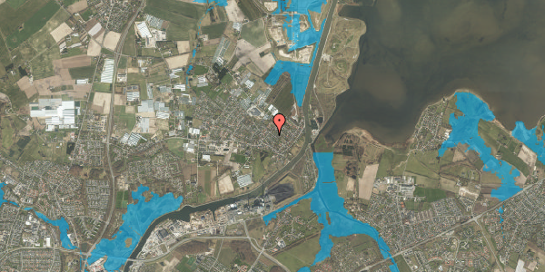 Oversvømmelsesrisiko fra vandløb på Ædelgranvænget 35, 5270 Odense N