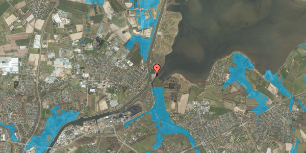 Oversvømmelsesrisiko fra vandløb på Østre Kanalvej 10, 5000 Odense C