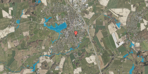 Oversvømmelsesrisiko fra vandløb på Svendborgvej 34, 5750 Ringe