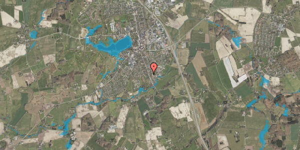 Oversvømmelsesrisiko fra vandløb på Svendborgvej 50, 5750 Ringe