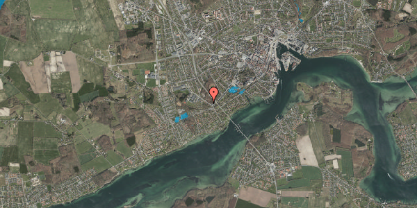 Oversvømmelsesrisiko fra vandløb på A P Møllers Vej 9, kl. 1, 5700 Svendborg