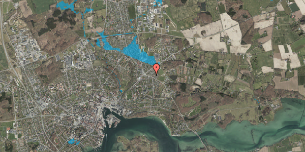 Oversvømmelsesrisiko fra vandløb på Agertoften 4, 5700 Svendborg