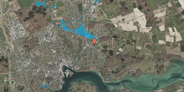 Oversvømmelsesrisiko fra vandløb på Agertoften 26, 5700 Svendborg