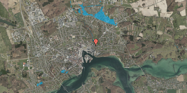 Oversvømmelsesrisiko fra vandløb på Dannebrogsvej 4, 5700 Svendborg