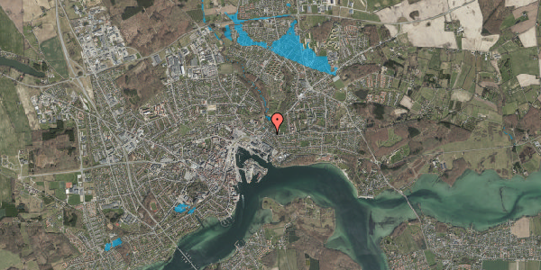 Oversvømmelsesrisiko fra vandløb på Dannebrogsvej 6A, 5700 Svendborg