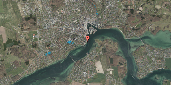 Oversvømmelsesrisiko fra vandløb på Færgevej 17A, 5700 Svendborg