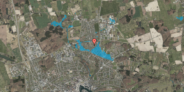 Oversvømmelsesrisiko fra vandløb på Helletoften 13, 5700 Svendborg