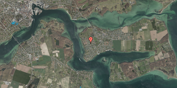 Oversvømmelsesrisiko fra vandløb på Hyldebærvænget 2, 5700 Svendborg