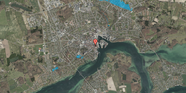 Oversvømmelsesrisiko fra vandløb på Jernbanegade 12, 2. 3, 5700 Svendborg