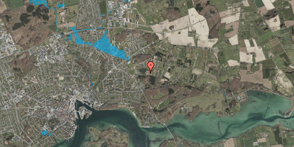Oversvømmelsesrisiko fra vandløb på Koglevænget 13, 1. , 5700 Svendborg